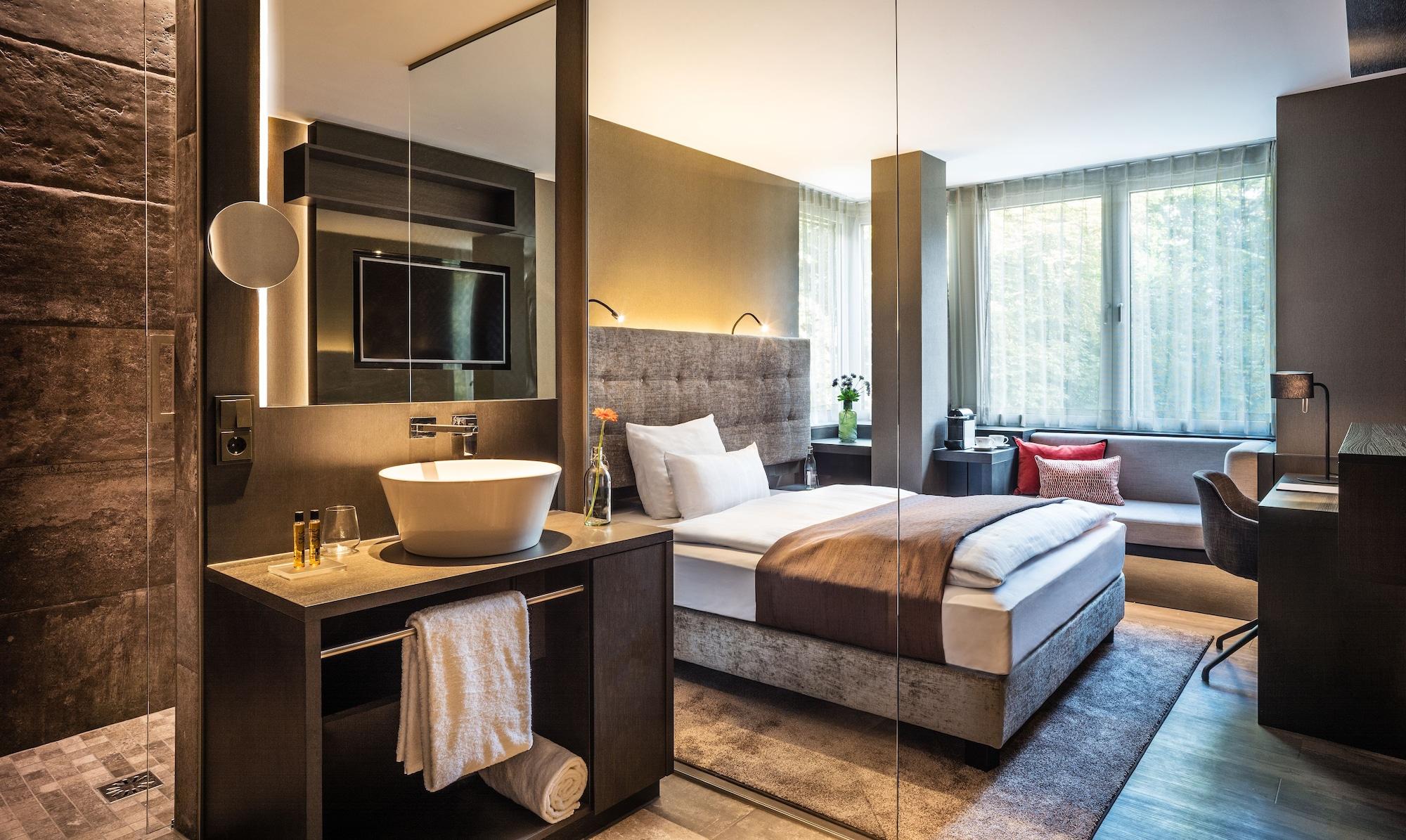 เอสเอเคเอส เออร์เบิน ดีไซน์ โฮเทล แฟรงค์เฟิร์ต Hotel Frankfurt am Main ภายนอก รูปภาพ